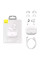 Бездротові Bluetooth-навушники Baseus Encok W3 White