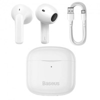 Навушники Baseus Encok True Wireless Earphones Bowie E3 White