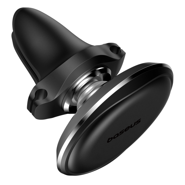 Автотримач Baseus Magnetic Car Mount Phone Holder with Cable Clip Air Vent Black