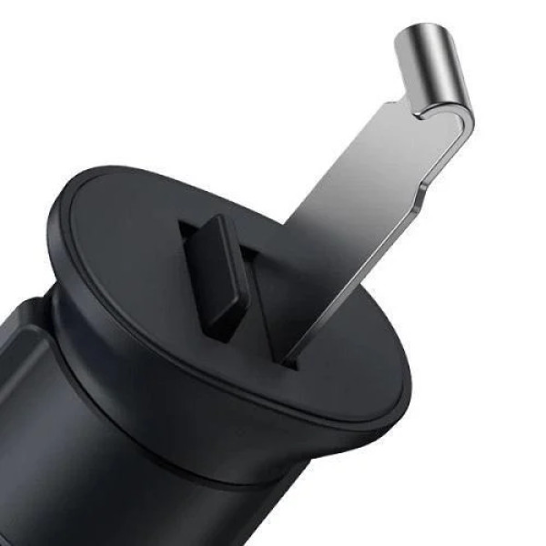 Автотримач Baseus Metal Age II Gravity Car Mount Dark Grey