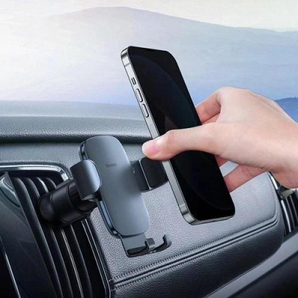 Автотримач Baseus Metal Age II Gravity Car Mount Dark Grey