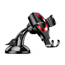 Автотримач Baseus Osculum Type Gravity Car Mount Black/Red