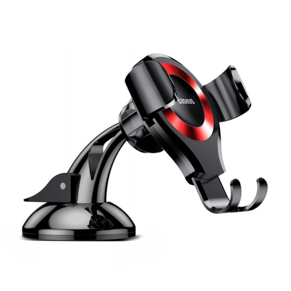 Автотримач Baseus Osculum Type Gravity Car Mount Black/Red