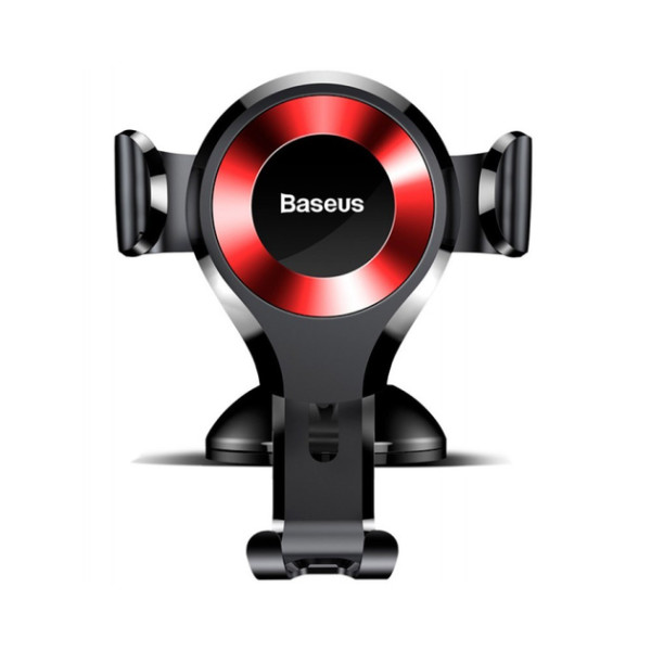 Автотримач Baseus Osculum Type Gravity Car Mount Black/Red