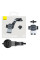 Автомобільний тримач для телефону Baseus Easy Control Clamp Car Mount Holder (A Set) Black
