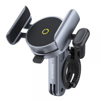 Мото-вело тримач Baseus PrimeTrip Series Magnetic Bike Phone Holder Black
