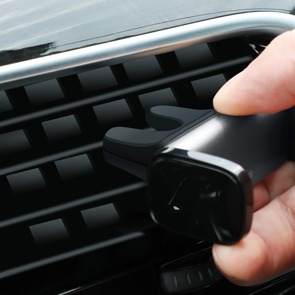 Автомобільний тримач для телефону Baseus Steel Cannon Air Outlet Car Mount Black SUGP-01