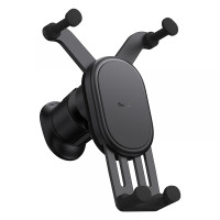 Бездротовий автомобільний зарядний пристрій-тримач Baseus Stable Gravitational Ws Charging Car Mount Pro 15W Black