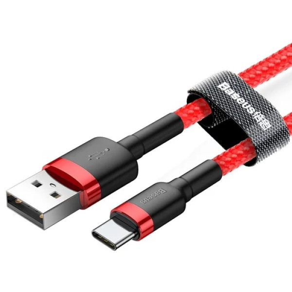 Кабель Baseus C09 USB to Type-C 2A 2m Red