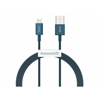 Кабель Baseus CALYS A03 USB to Lightning 2.4A 1m Blue