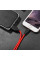 USB Кабель Hoco X21 Silicone Lightning 1m Red