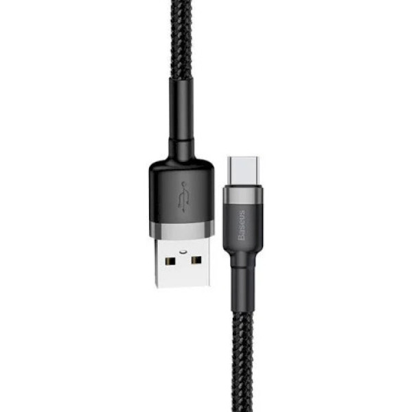 Кабель Baseus CAMKLF BG1 USB to Micro 2.4A 1m Black