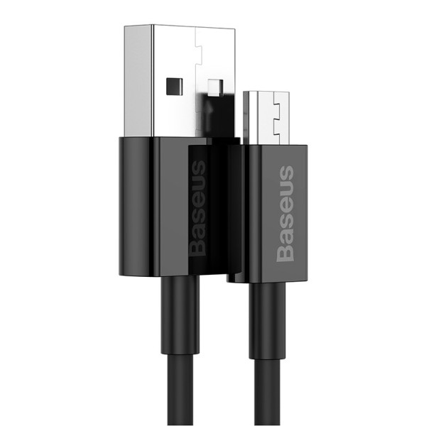 Кабель Baseus CAMYS 01 USB to Micro 2A 1m Black