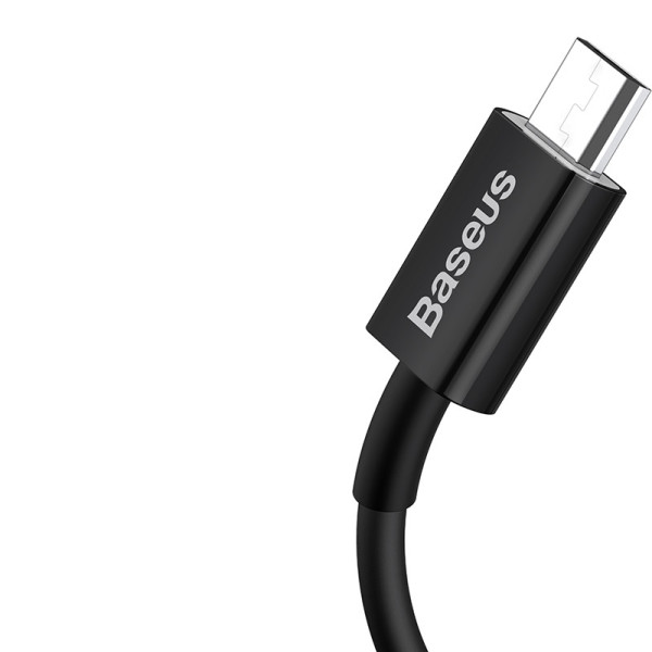 Кабель Baseus CAMYS 01 USB to Micro 2A 1m Black