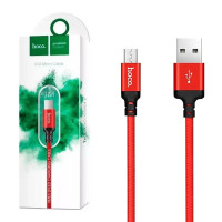 USB Кабель Hoco X14 MicroUSB 1m Red