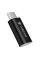 Переходник Celebrat CA-02 OTG Adapter Type-C на Lightning Connector Чорний