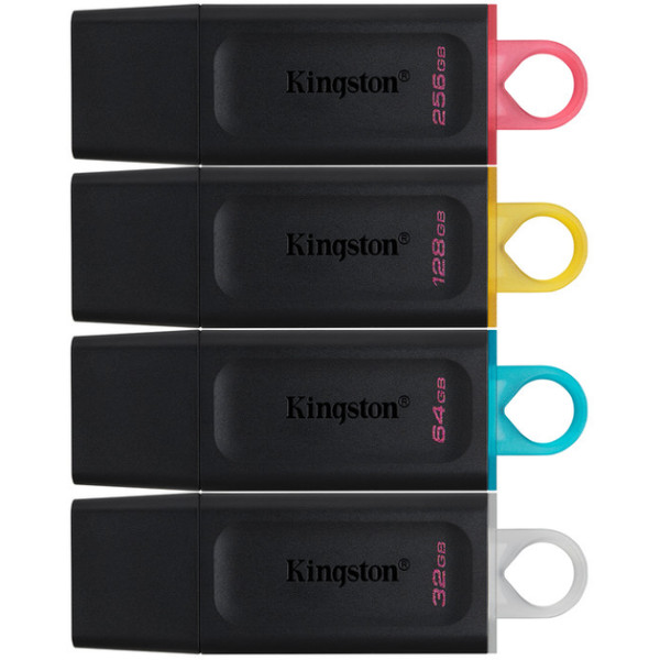 Флеш пам'ять Kingston DataTraveler Exodia DTX/256GB Black 256GB