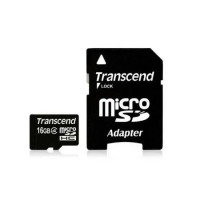 Карта пам'яті microSDHC Transcend 16GB 60MB/s Class 10