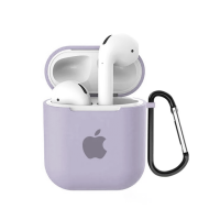 Чохол для навушників Apple AirPods з логотипом Lavender