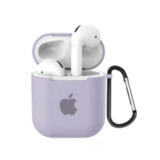 Чехол для наушников Apple AirPods с логотипом Lavender