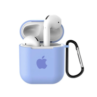 Чехол для наушников Apple AirPods з логотипом Lilac