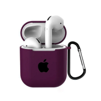 Чохол для навушників Apple AirPods з логотипом Marsala