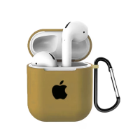 Чохол для навушників Apple AirPods з логотипом Mustard