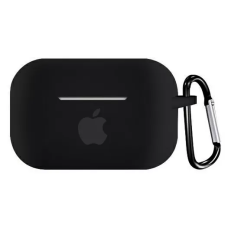 Чехол для наушников AirPods PRO с логотипом Black