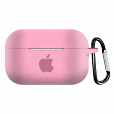 Чехол для наушников AirPods PRO с логотипом Light Pink