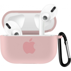 Чехол для наушников AirPods PRO с логотипом Pink