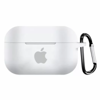 Чохол для навушників AirPods PRO с логотипом White