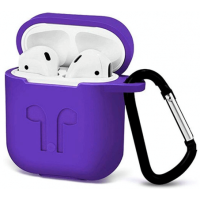 Чохол для навушників Apple AirPods з карабіном Ultra Violet