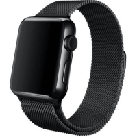 Ремешок Миланская петля (Milanese Loop) для Apple Watch 38mm/40mm Черный