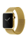 Ремінець Міланська петля (Milanese Loop) для Apple Watch 38mm/40mm Gold
