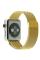 Ремінець Міланська петля (Milanese Loop) для Apple Watch 38mm/40mm Gold