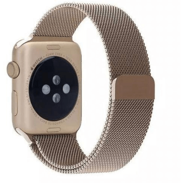 Ремінець Міланська петля (Milanese Loop) для Apple Watch 42mm/44mm Pale