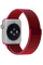Ремінець Міланська петля (Milanese Loop) для Apple Watch 38mm/40mm Red