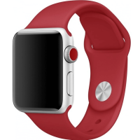 Ремешок Apple Watch Sport Band 38 мм/40 мм/41 мм Темно-красный