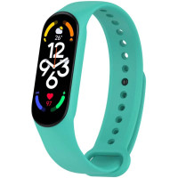 Силиконовый ремешок для Xiaomi Mi Band 5/6/7 Mint