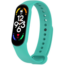 Силіконовий ремінець для Xiaomi Mi Band 5/6/7 Mint