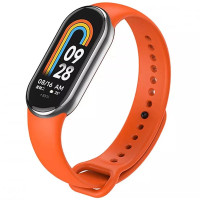 Силіконовий ремінець для Xiaomi Mi Band 5/6/7 Orange