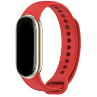 Силиконовый ремешок для Xiaomi Mi Band 8/9 Dark Red