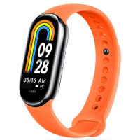 Силіконовий ремінець для Xiaomi Mi Band 8/9 Orange