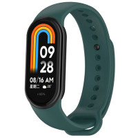 Силиконовый ремешок для Xiaomi Mi Band 8/9 Pine Green