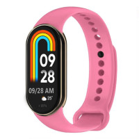 Силіконовий ремінець для Xiaomi Mi Band 8/9 Pink