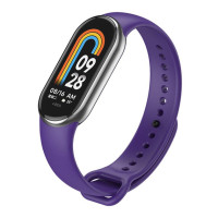 Силіконовий ремінець для Xiaomi Mi Band 8/9 Purple