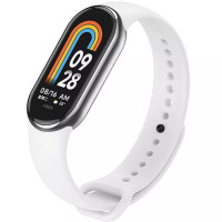 Силиконовый ремешок для Xiaomi Mi Band 8/9 White
