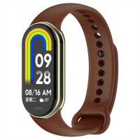 Силіконовий ремінець для Xiaomi Mi Band 8/9 Brown
