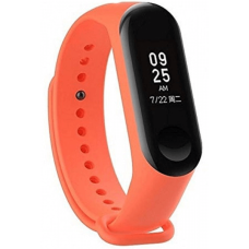 Силіконовий ремінець для Xiaomi Mi Band 3 Orange