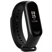 Силиконовый ремешок для Xiaomi Mi Band 3 Black